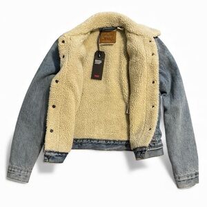 Levi’s® Original Trucker Sherpa Jacket Women’s Size XS